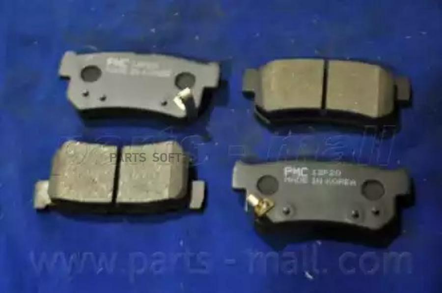 

Тормозные колодки PARTS-MALL задние дисковые PKD004