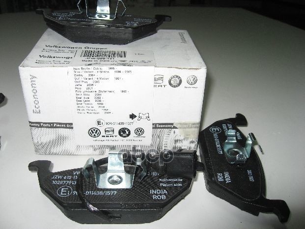 

Колодки Тормозные Передние К-Т Economy VAG JZW 698 151 S
