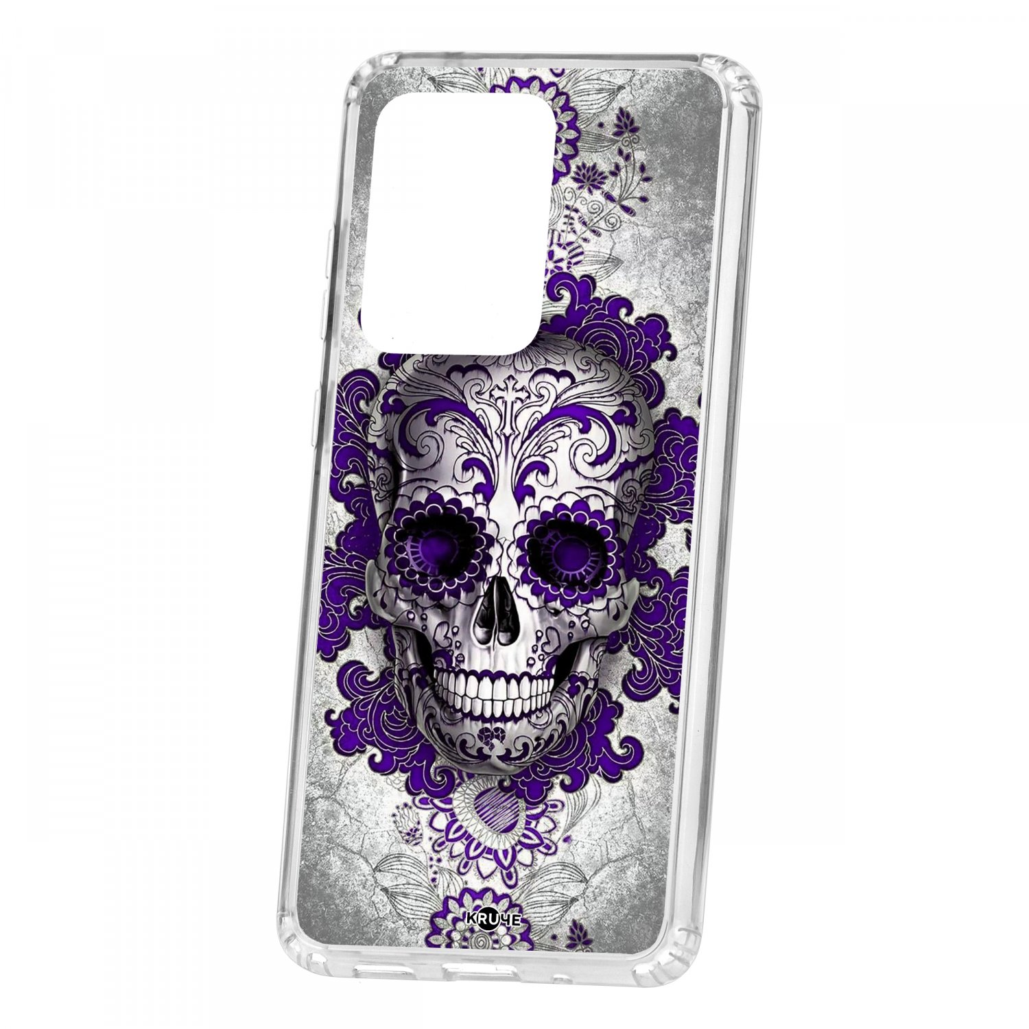 фото Чехол-накладка samsung galaxy s20 ultra kruche print sugar skull кruче