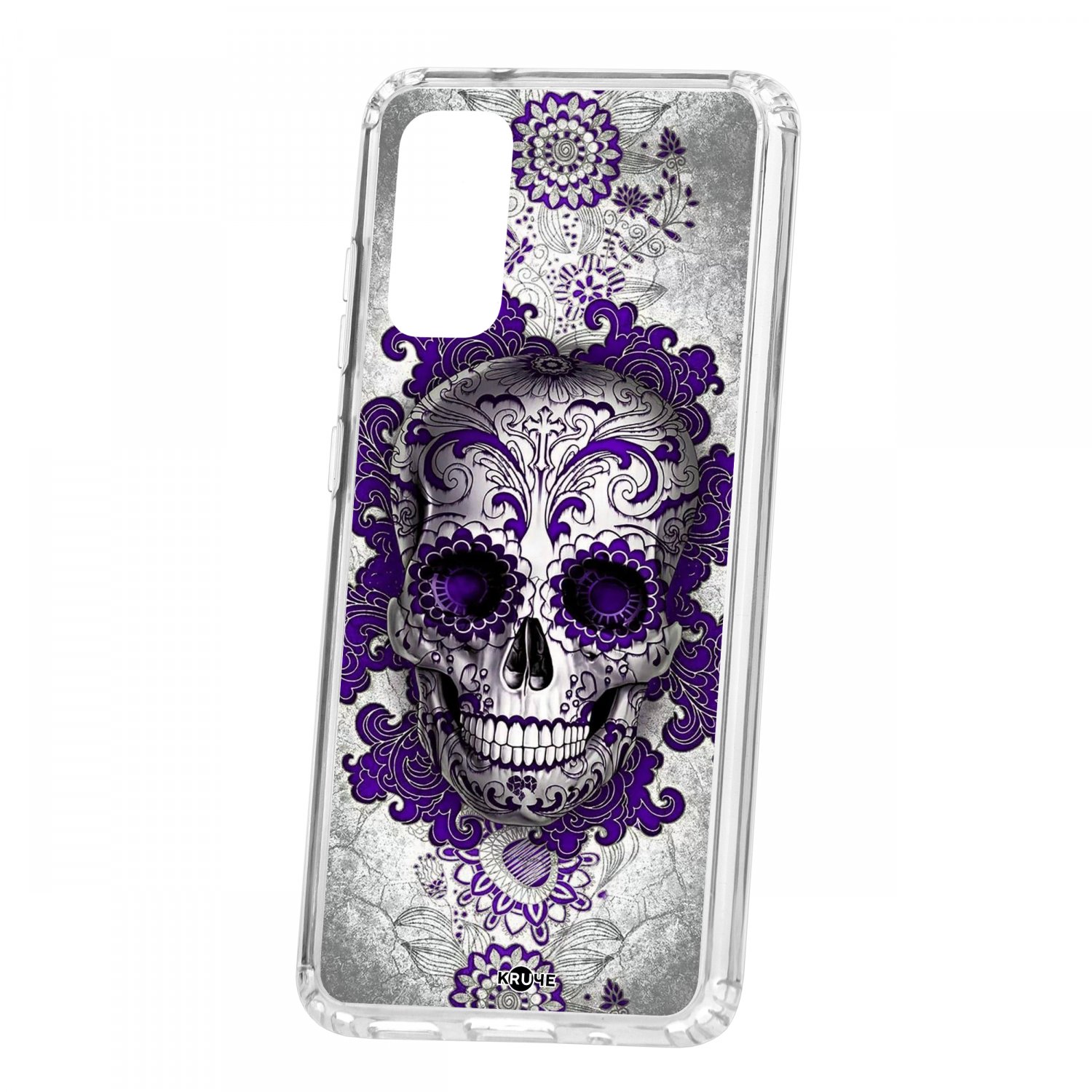 фото Чехол-накладка samsung galaxy s20 kruche print sugar skull кruче