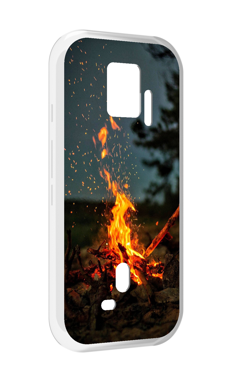 

Чехол MyPads Костер-ночное-небо для ZTE Nubia Red Magic 7S Pro, Прозрачный, Tocco