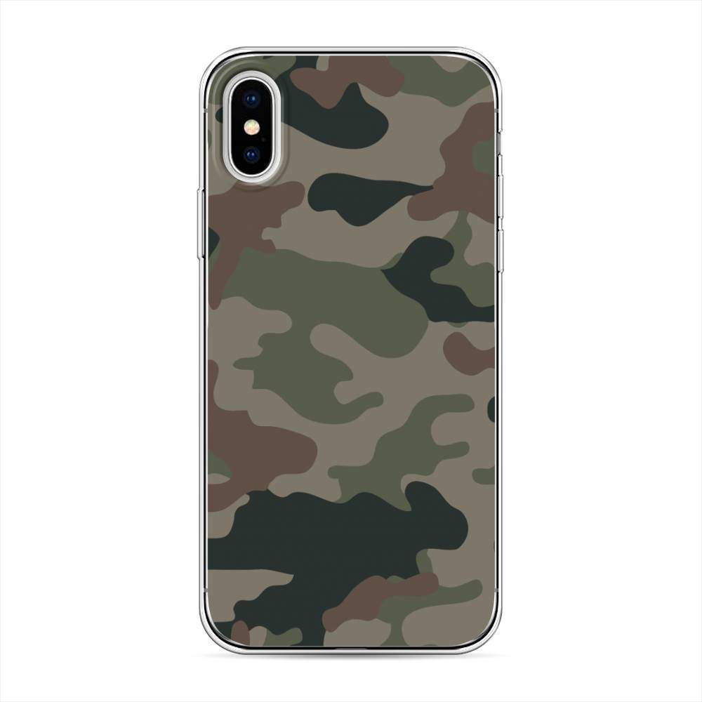 

Чехол Awog на Apple iPhone X (10) / Айфон X (10) "Камуфляж 1", 11050-5
