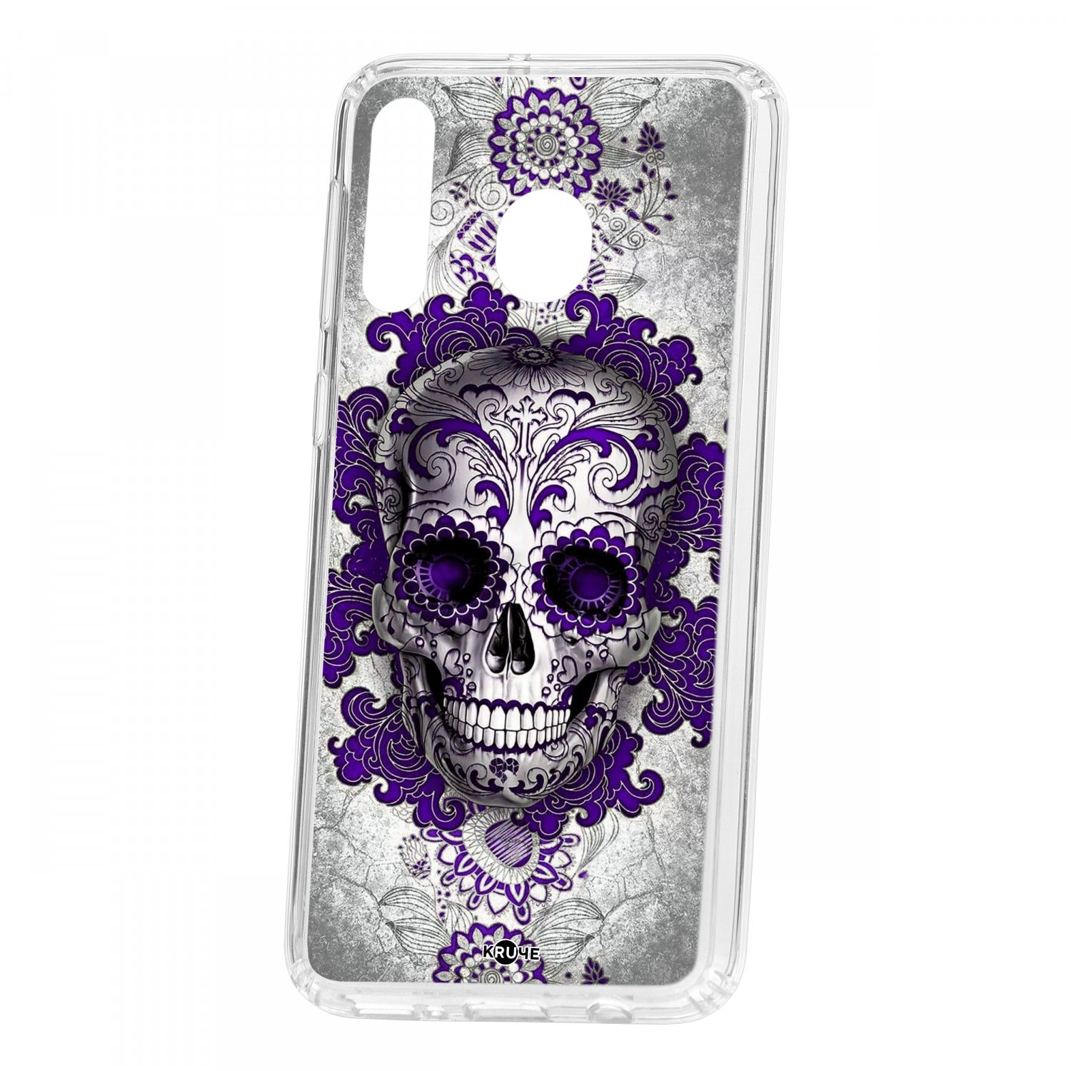 фото Чехол-накладка samsung galaxy m30 kruche print sugar skull кruче