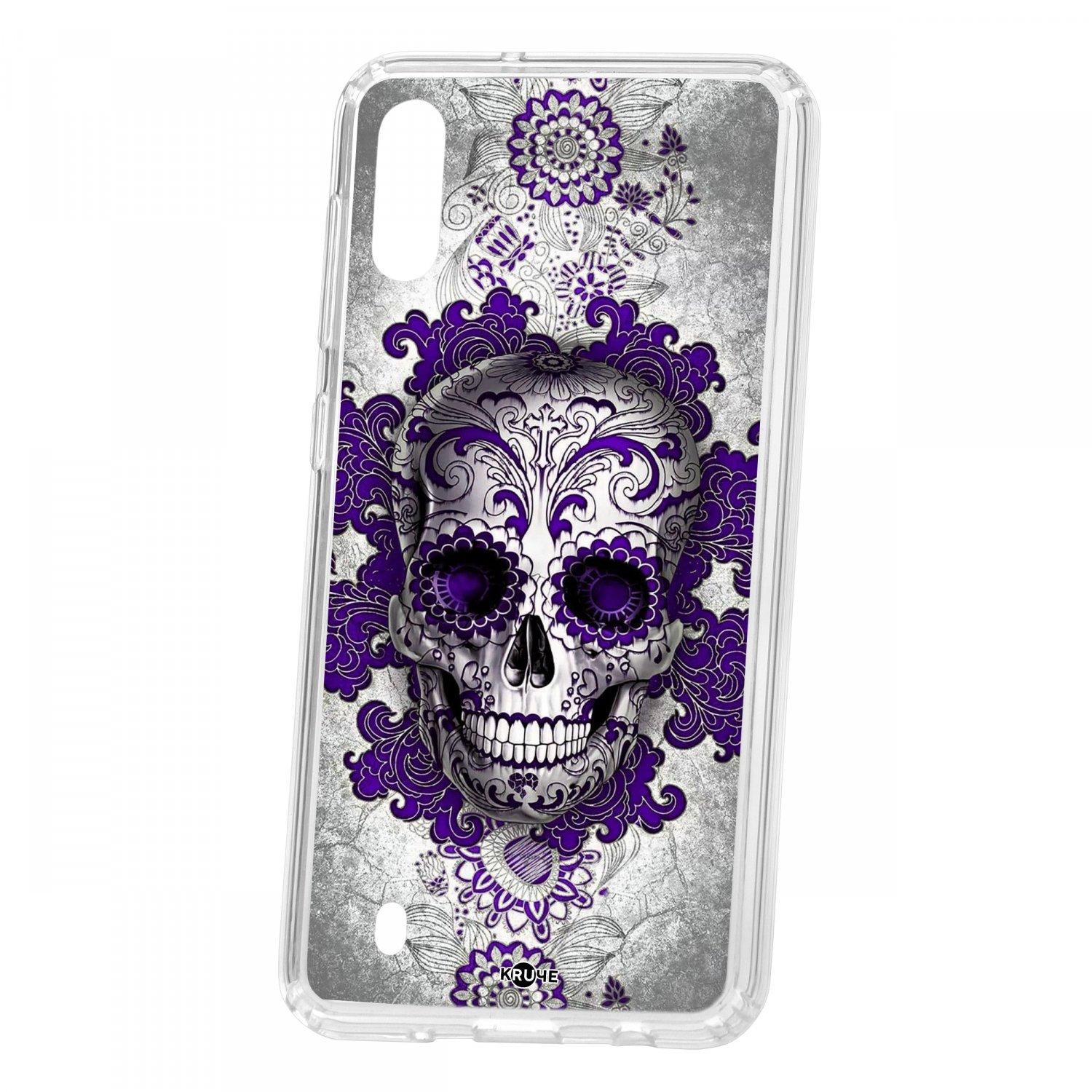 фото Чехол-накладка samsung galaxy m10 kruche print sugar skull кruче