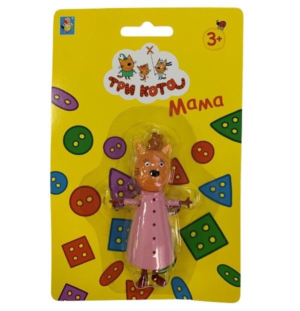 фото Игрушечная фигурка 1toy три кота мама 1 toy