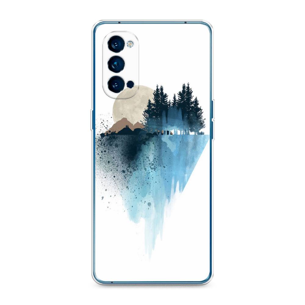 

Чехол Awog на Oppo Reno 4 Pro 5G "Горы 5", Разноцветный, 253750-4