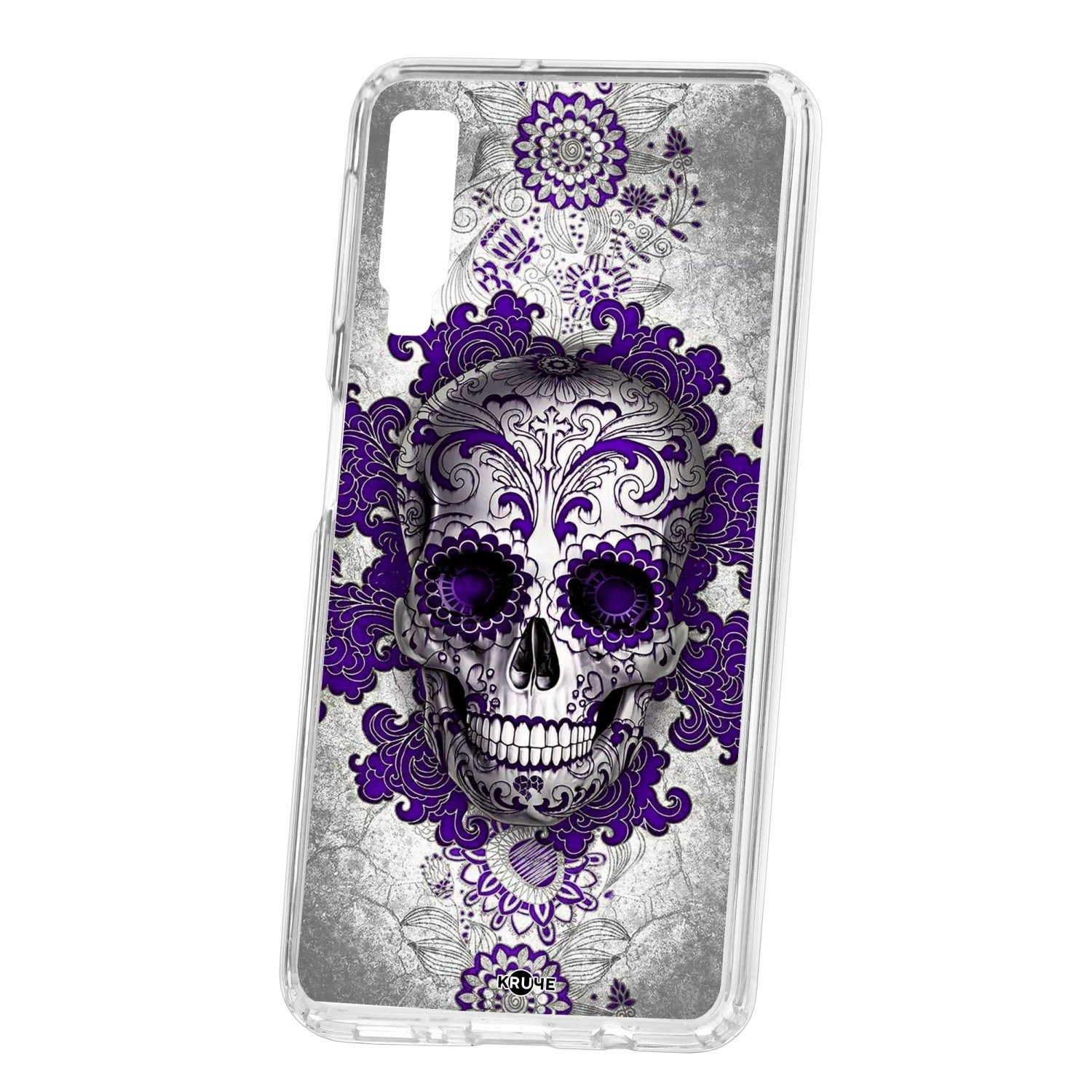 фото Чехол-накладка samsung galaxy a7 (2018) a750 kruche print sugar skull кruче