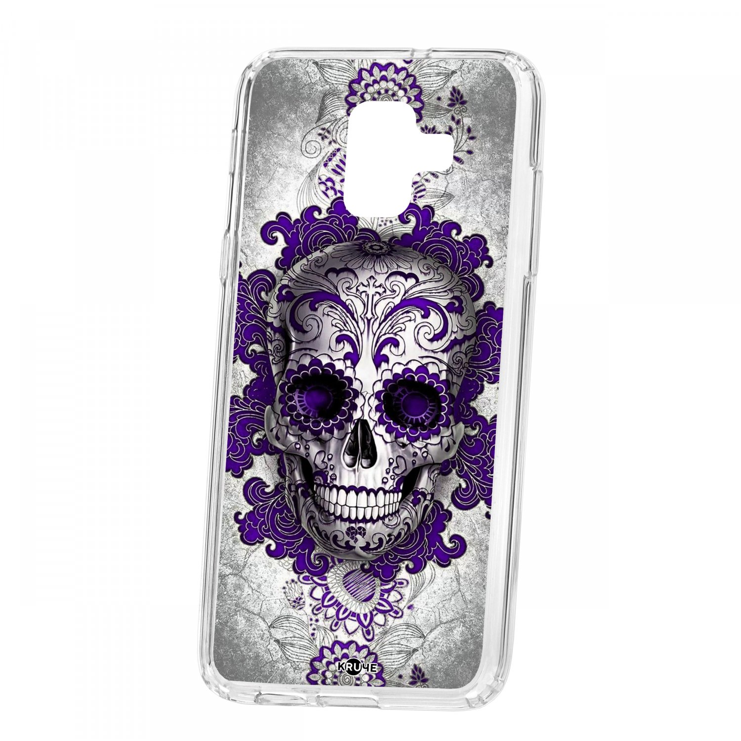 фото Чехол для samsung galaxy a6 (2018) a600f кruче print sugar skull