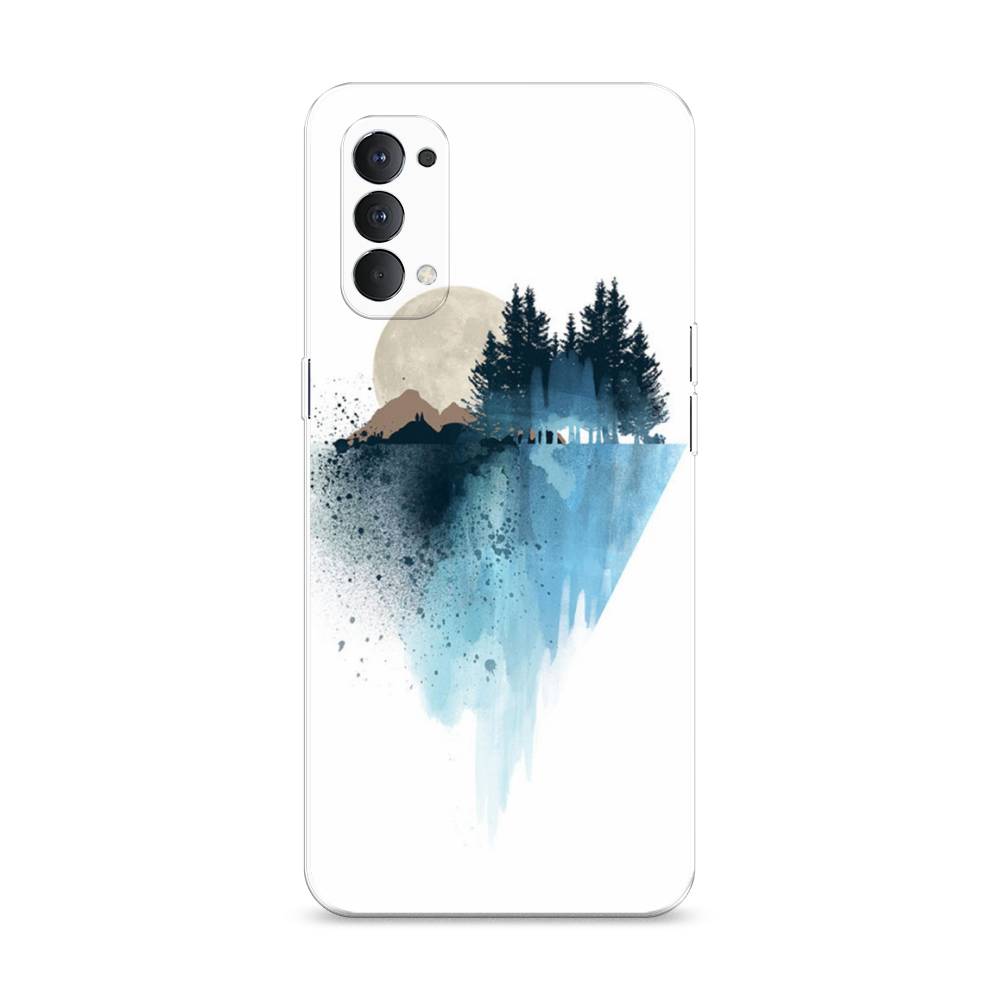 

Чехол Awog на Oppo Reno 4 4G "Горы 5", Разноцветный, 259450-4