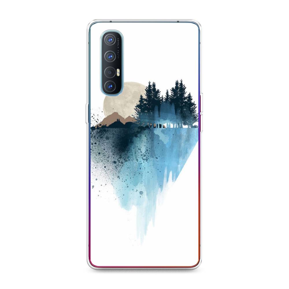 

Чехол Awog на Oppo Reno 3 Pro "Горы 5", Разноцветный, 252550-4