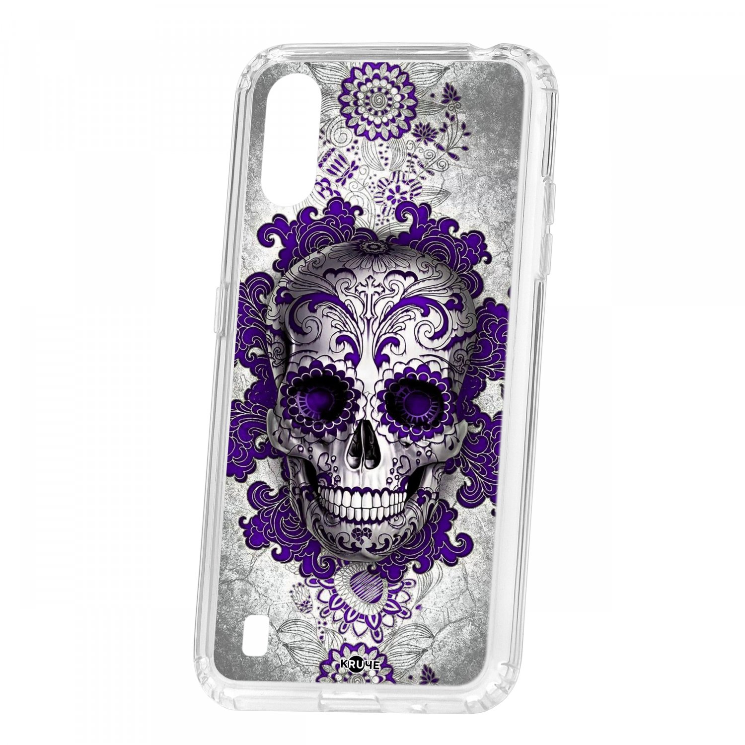 Чехол для Samsung Galaxy A01 / A015 КRUЧЕ Print Sugar Skull