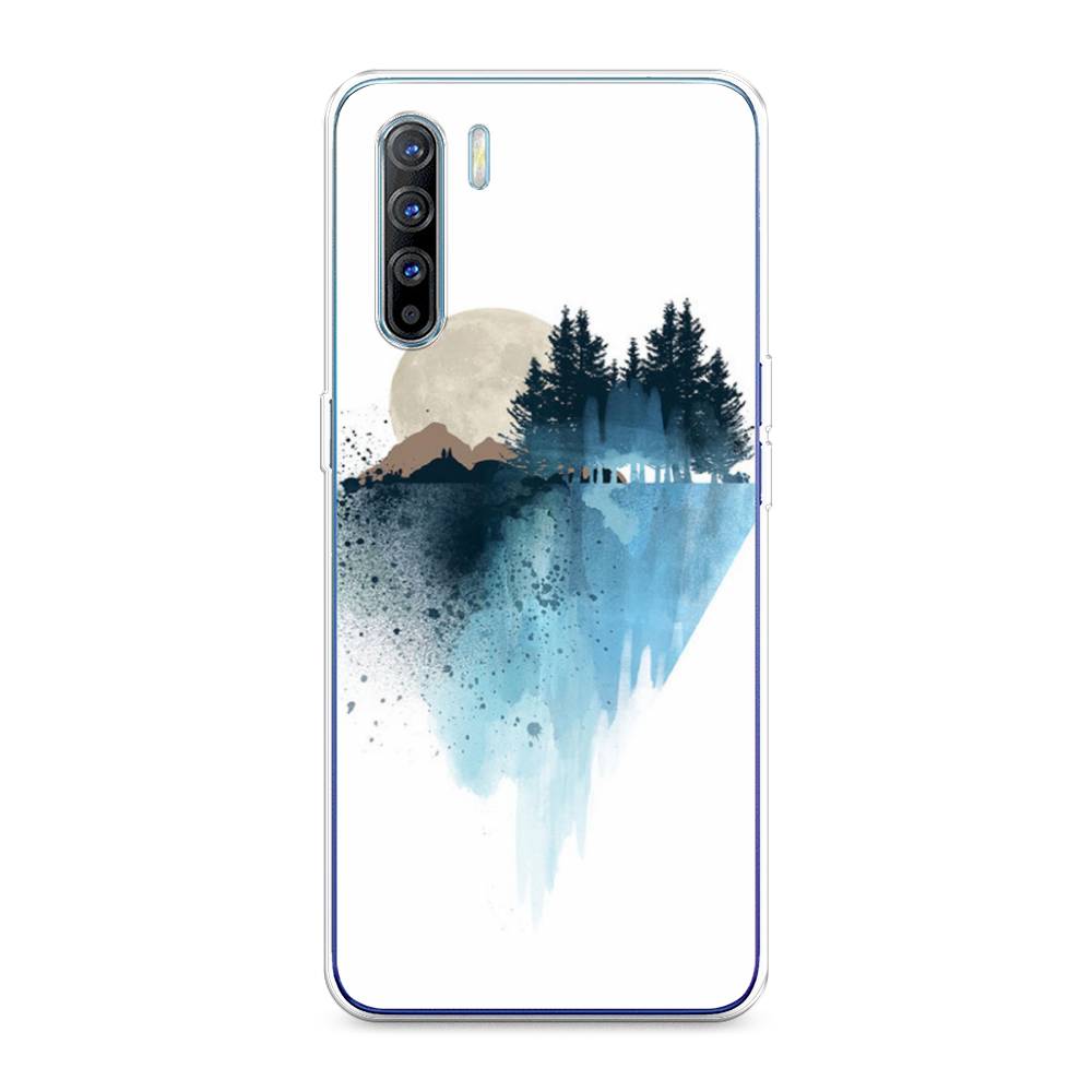 

Чехол Awog на Oppo A91/Reno 3 "Горы 5", Разноцветный, 252450-4
