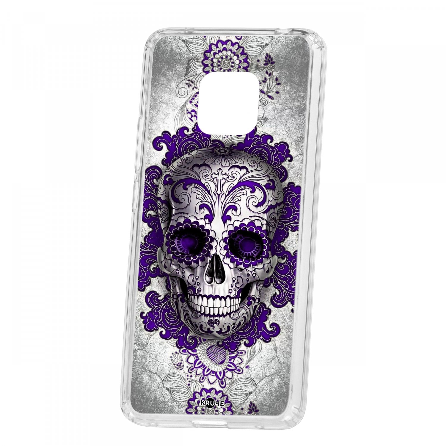 фото Чехол-накладка huawei mate 20 pro kruche print sugar skull кruче