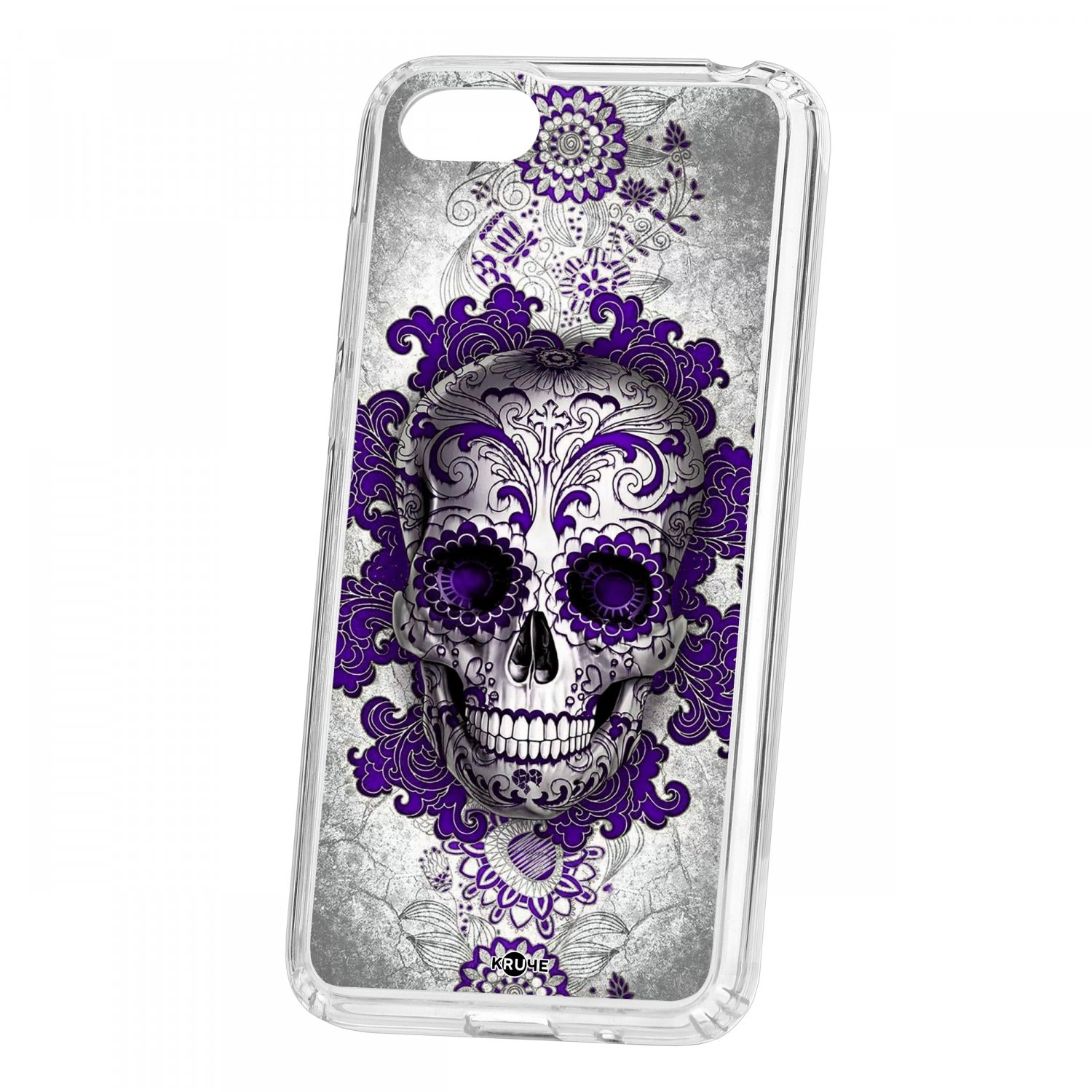 фото Чехол-накладка huawei honor 7a kruche print sugar skull кruче