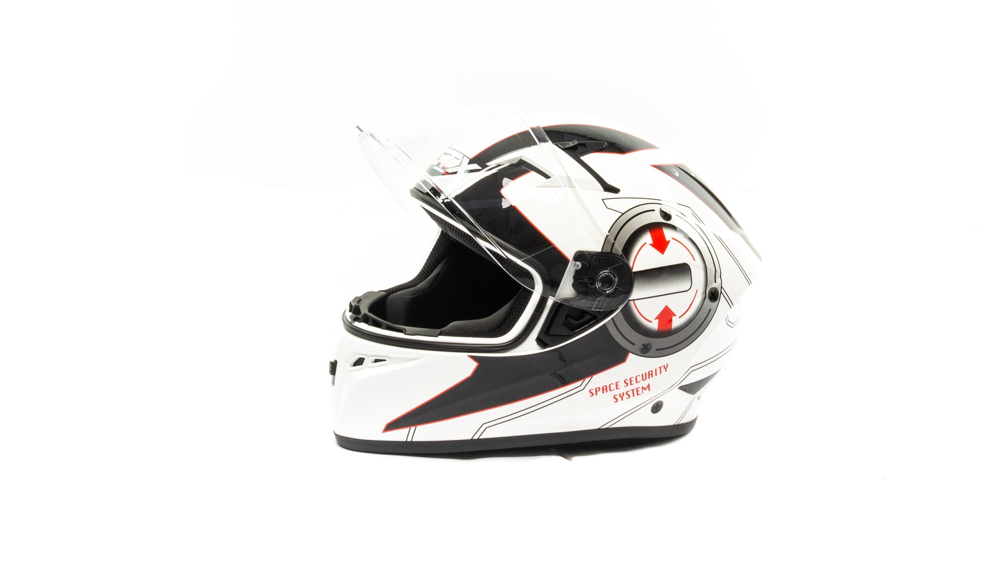 

Шлем мото интеграл GTX 578 (S) #4 WHITE/BLACK/RED
