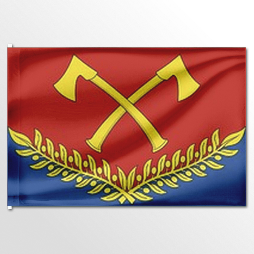 

Флаг ЦТП ФЕНИКС поселка Сапёрный 135x90 см, 6583-135x90