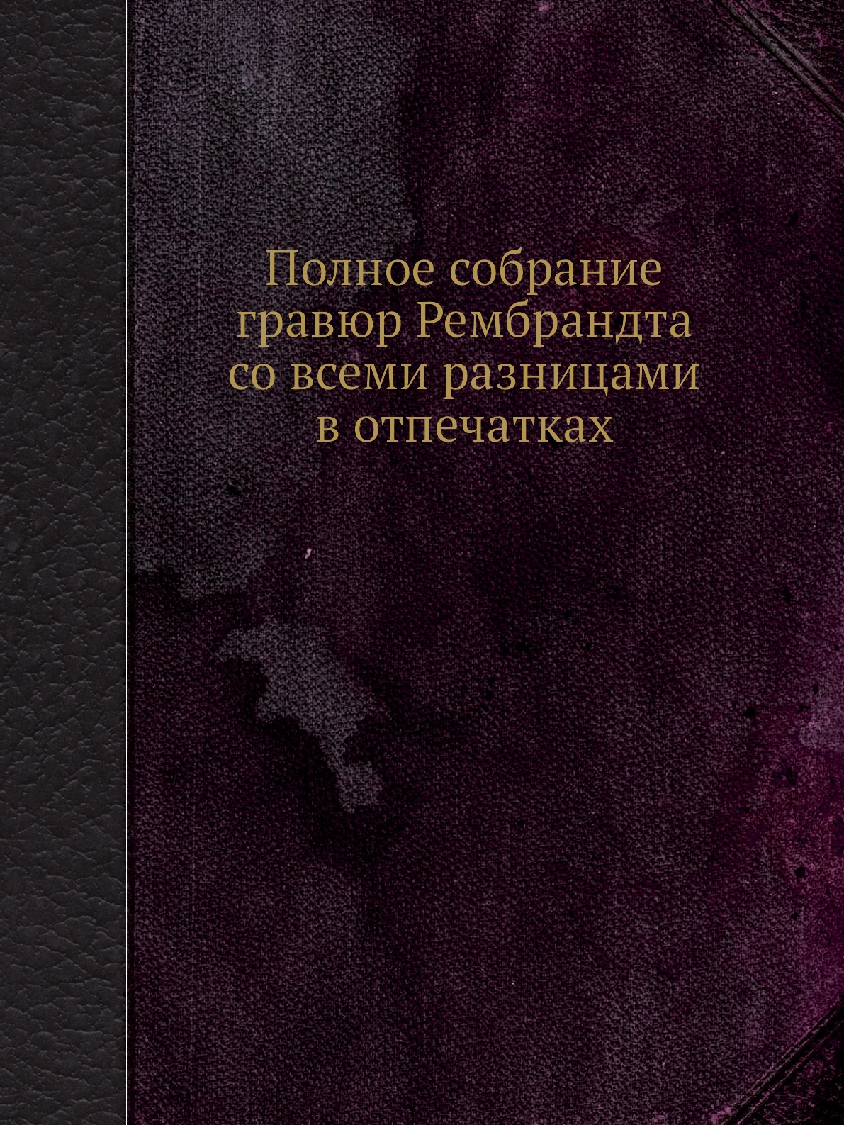 

Книга Полное собрание гравюр Рембрандта со всеми разницами в отпечатках