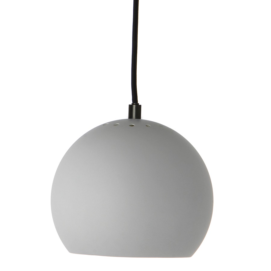 фото Лампа подвесная ball, светло-серая, матовое покрытие frandsen