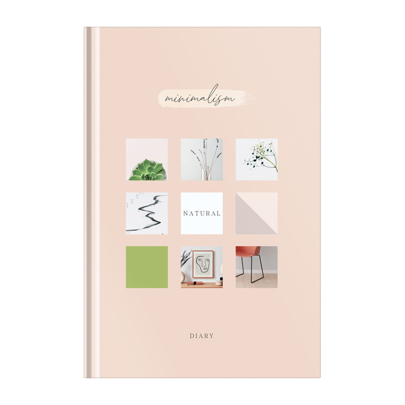 

Ежедневник недатированный OfficeSpace Моноколор, Art of minimalism А5 136 листов 16шт