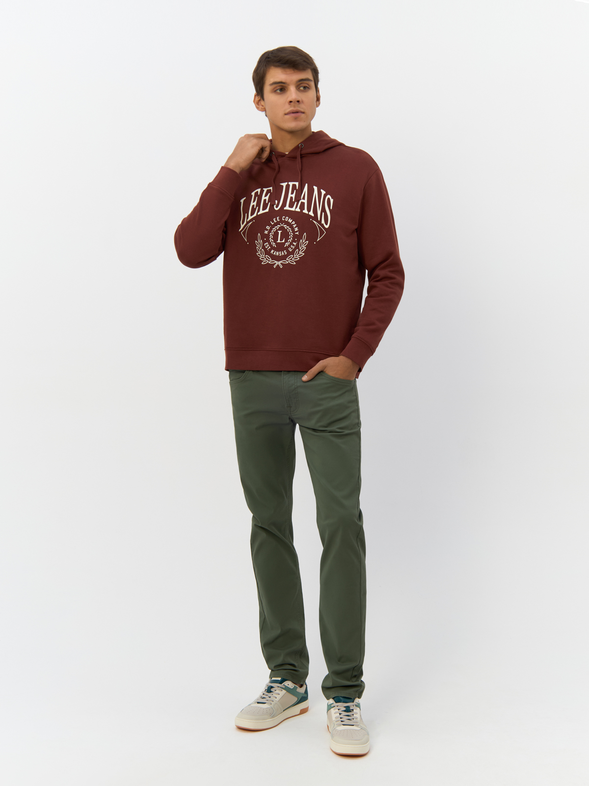 

Худи мужское Lee 112339037 коричневое XXL, Коричневый, 112339037