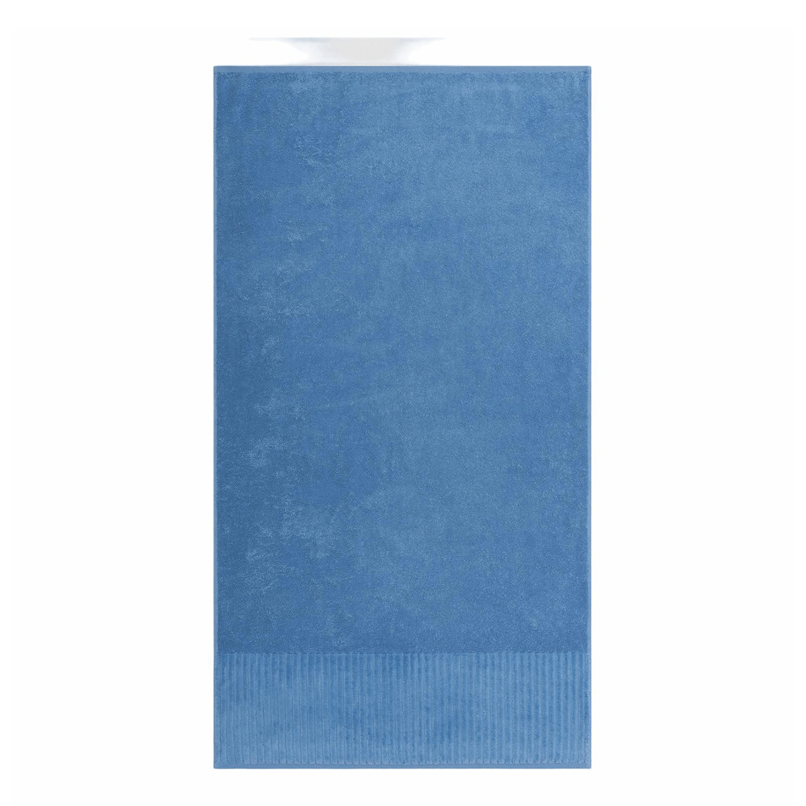 Полотенце Cleanelly Basic Cascata 70 х 130 см махровое голубое 1499₽