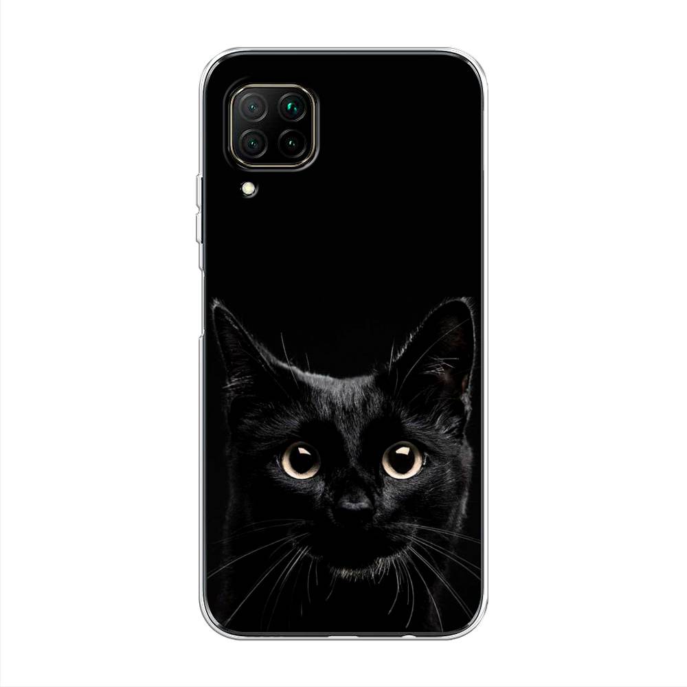 

Чехол Awog на Huawei P40 Lite "Добрый кот", Черный, 611650-1