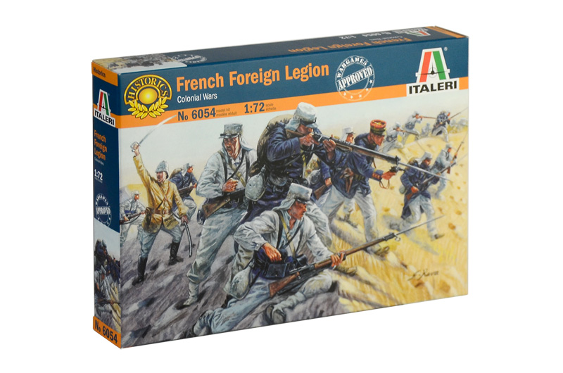 фото Сборная модель italeri 1/72 french foreign legion 6054