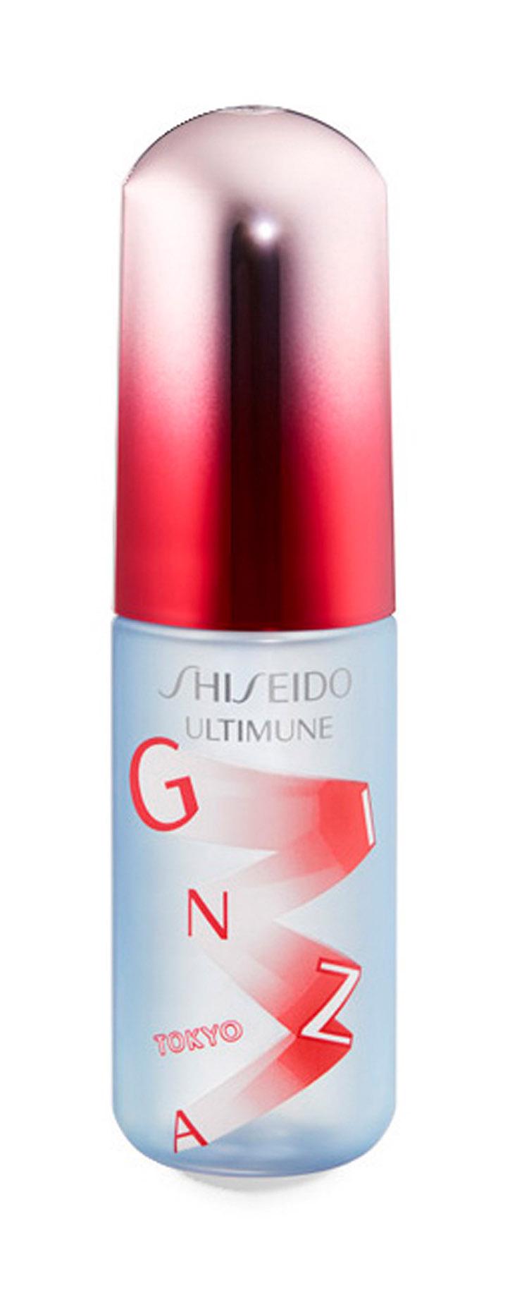 Освежающий мист для лица Shiseido Ultimune Defense Refresh Mist Duo защитный, 60 мл лосьон для лица whamisa organic flowers lotion refresh 33 5 мл