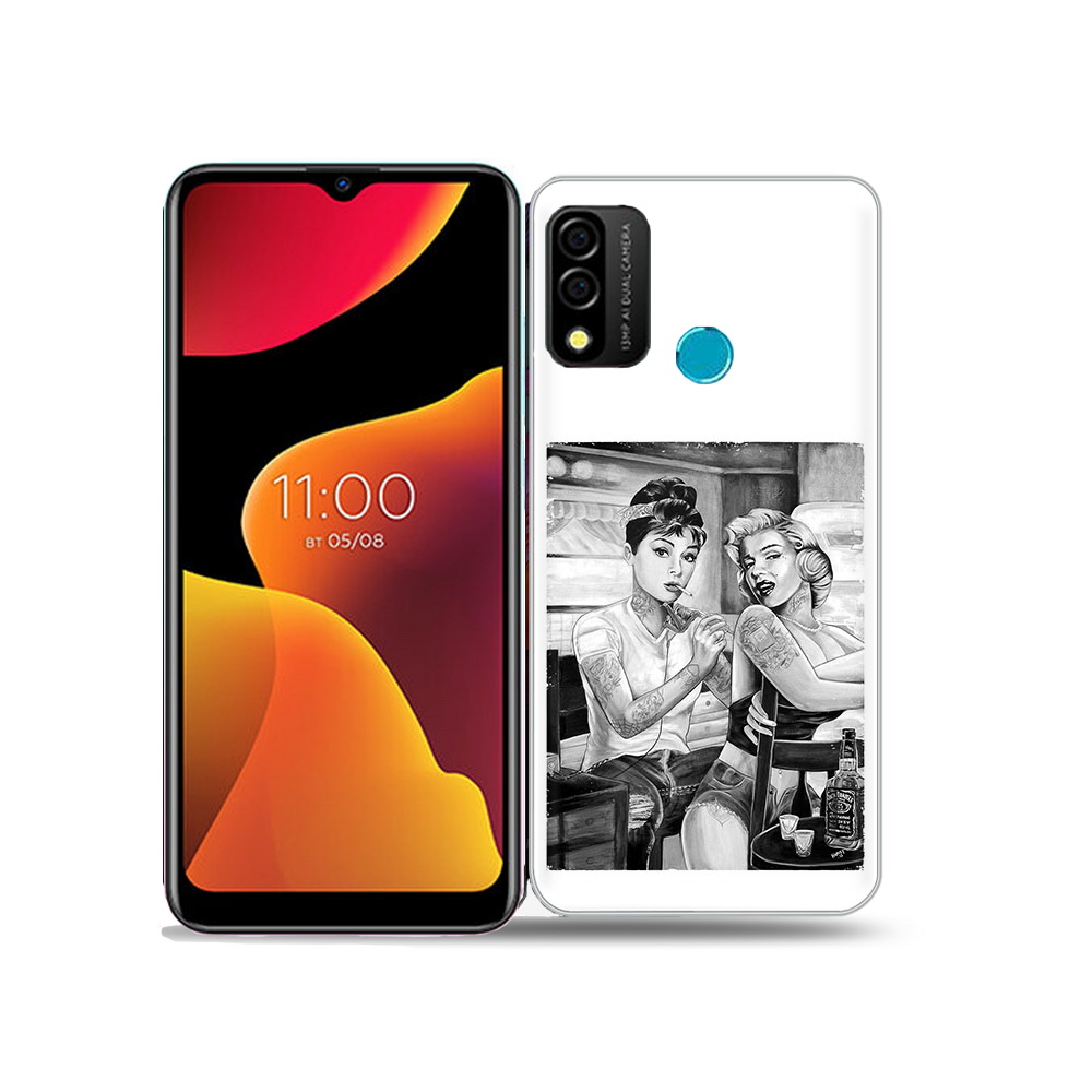 Чехол MyPads Tocco для BQ 6645L Element тату мастер