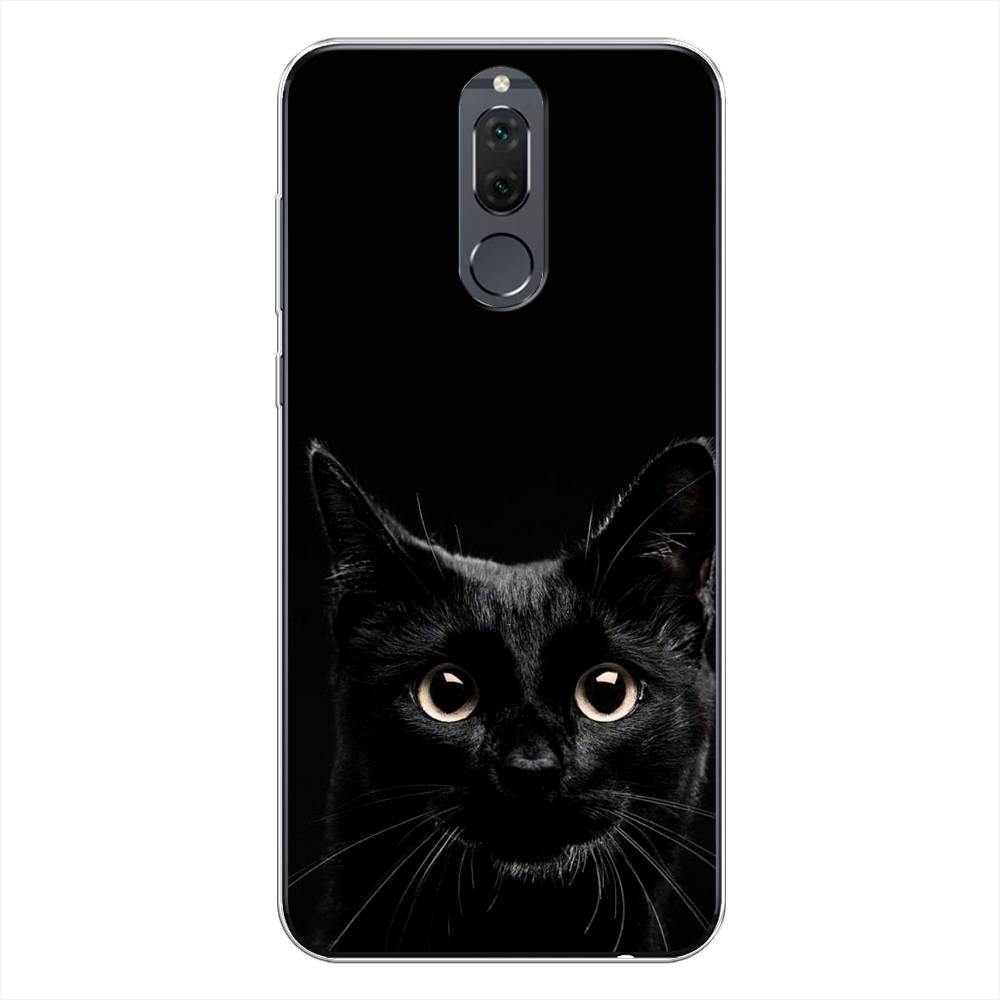 

Чехол Awog на Huawei Nova 2i "Добрый кот", Черный, 64150-1