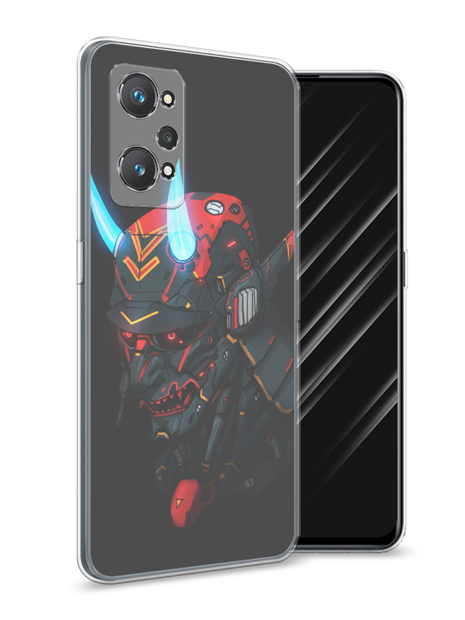 

Чехол Awog на Realme GT Neo 2 "Неоновый самурай", Разноцветный, 257750-6