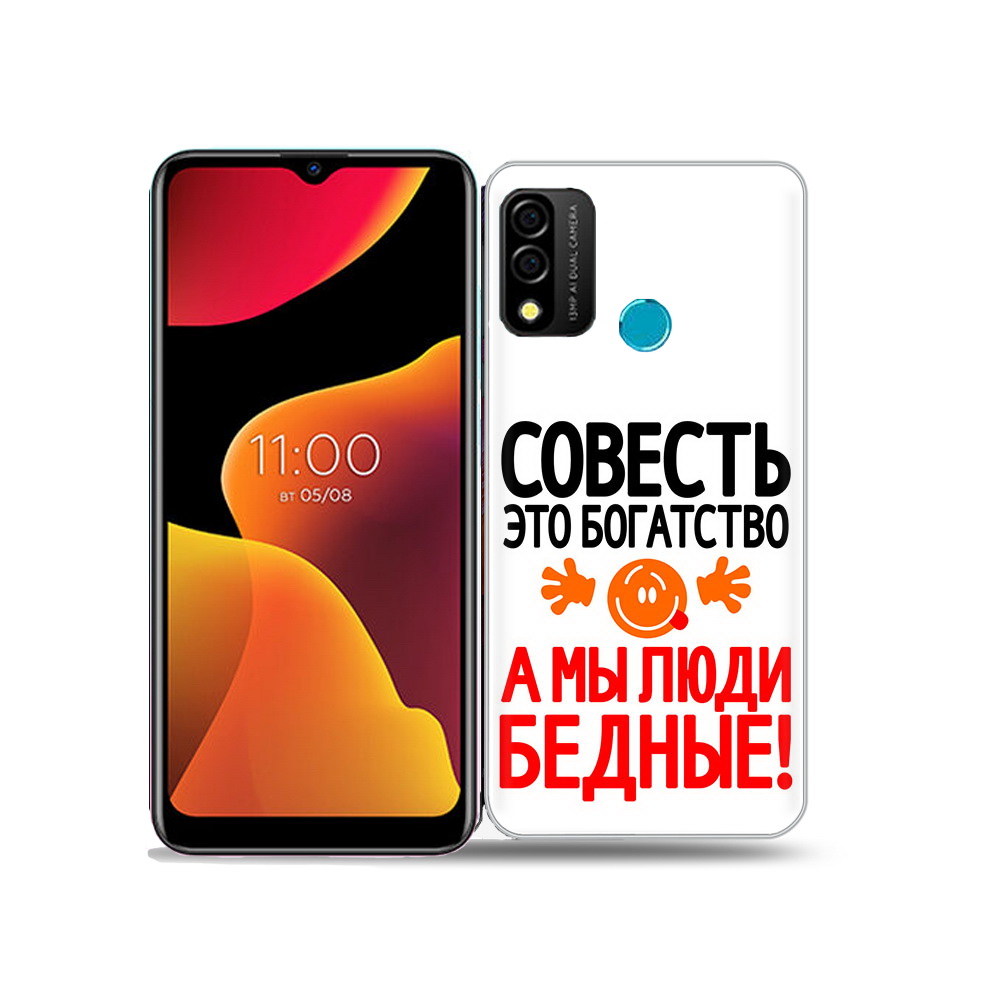 

Чехол MyPads Tocco для BQ 6645L Element совесть, Прозрачный, Tocco