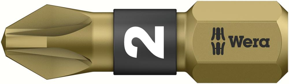 

Wera 855/1 BTH PZ бита биторсионная, сверхтвёрдая, хвостовик 1/4 C 6.3, PZ 2 x 25 мм