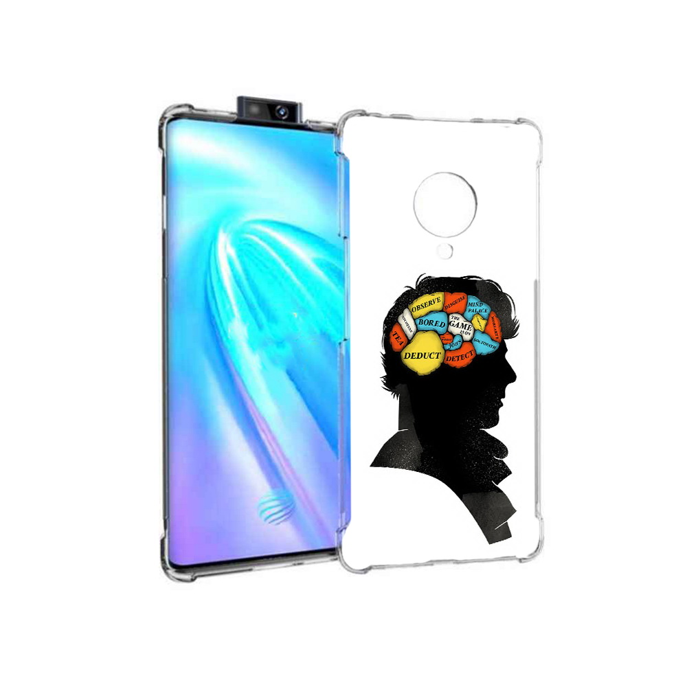 

Чехол MyPads Tocco для Vivo NEX 3 темный рисунок (PT136035.381.640), Прозрачный, Tocco