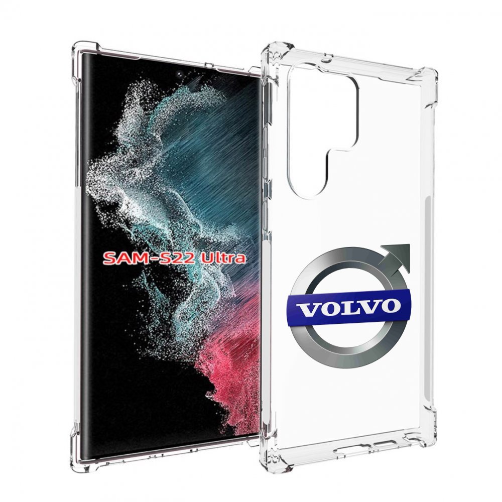 

Чехол MyPads volvo мужской для Samsung Galaxy S23 Ultra, Прозрачный, Tocco
