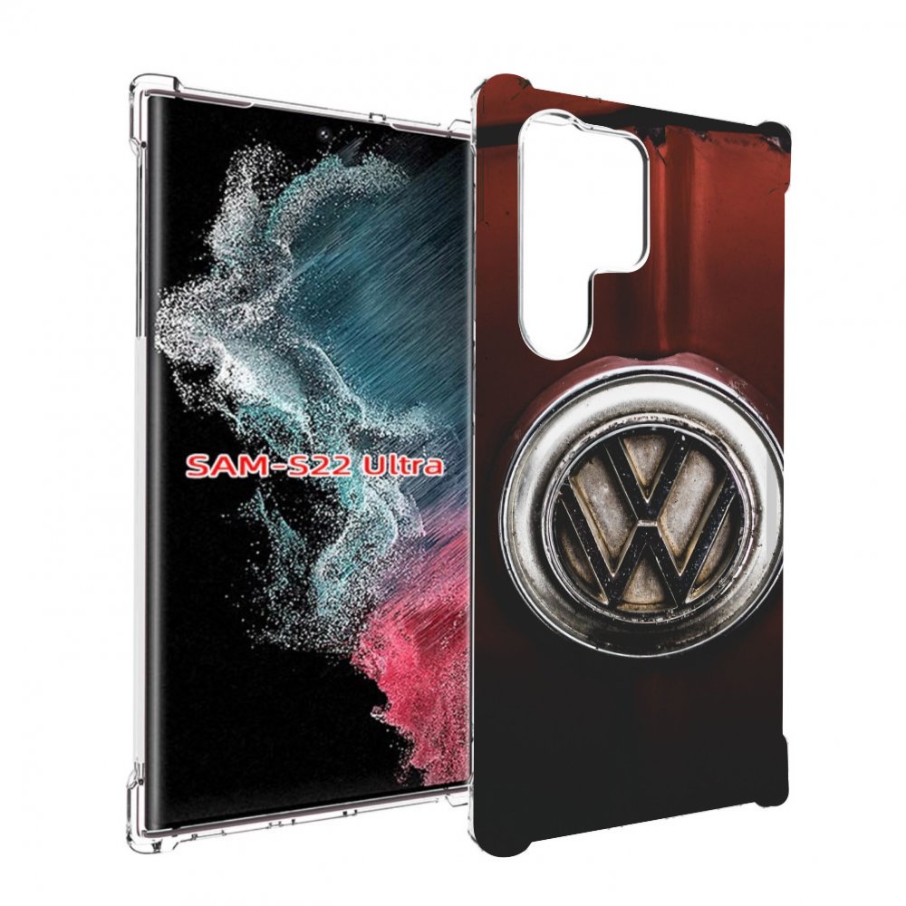 

Чехол MyPads volkswagen 1 мужской для Samsung Galaxy S23 Ultra, Прозрачный, Tocco