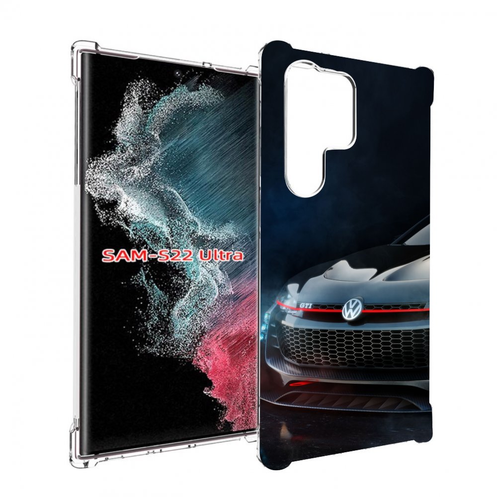 

Чехол MyPads volkswagen 2 мужской для Samsung Galaxy S23 Ultra, Прозрачный, Tocco