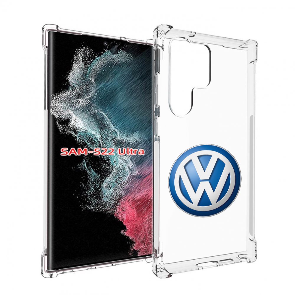 

Чехол MyPads volkswagen мужской для Samsung Galaxy S23 Ultra, Прозрачный, Tocco