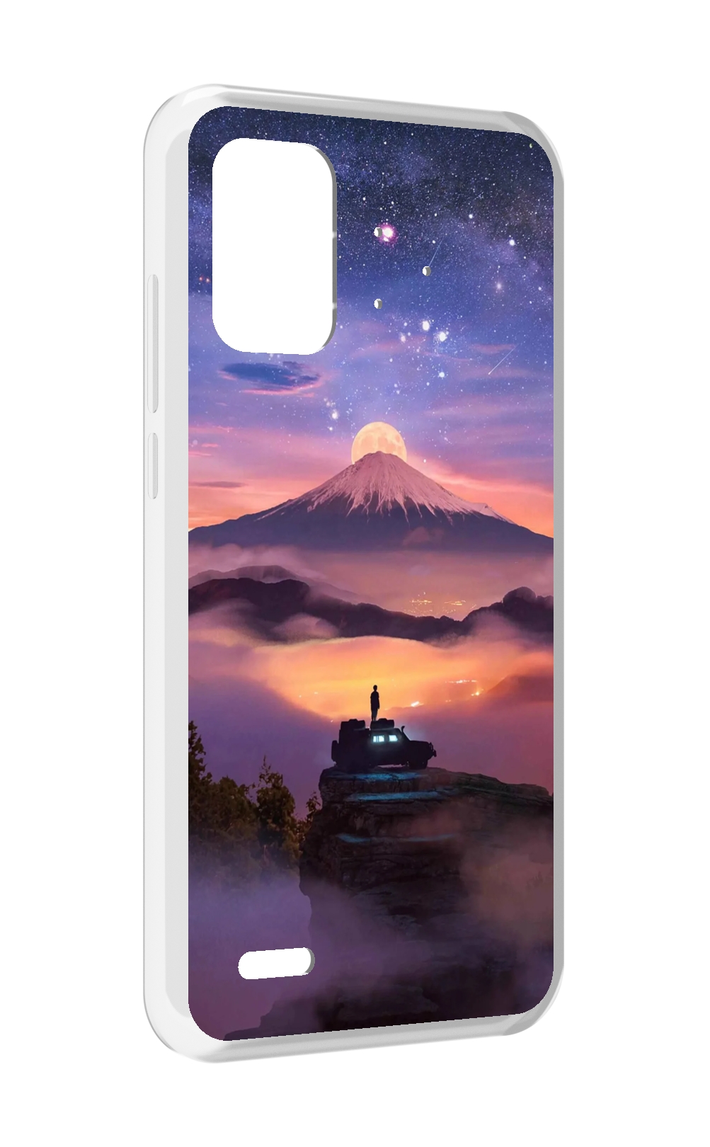 

Чехол MyPads ночь-в-горах для UMIDIGI Bison Pro, Прозрачный, Tocco