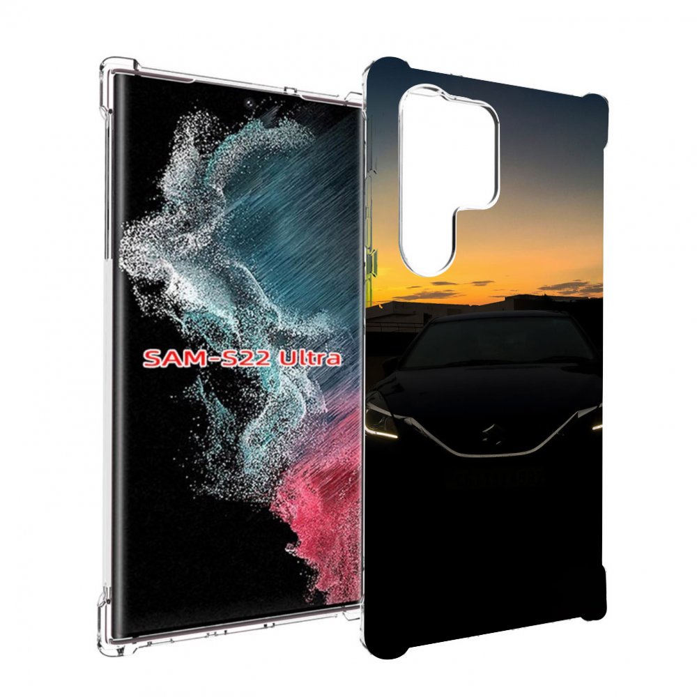 

Чехол MyPads suzuki 2 мужской для Samsung Galaxy S23 Ultra, Прозрачный, Tocco