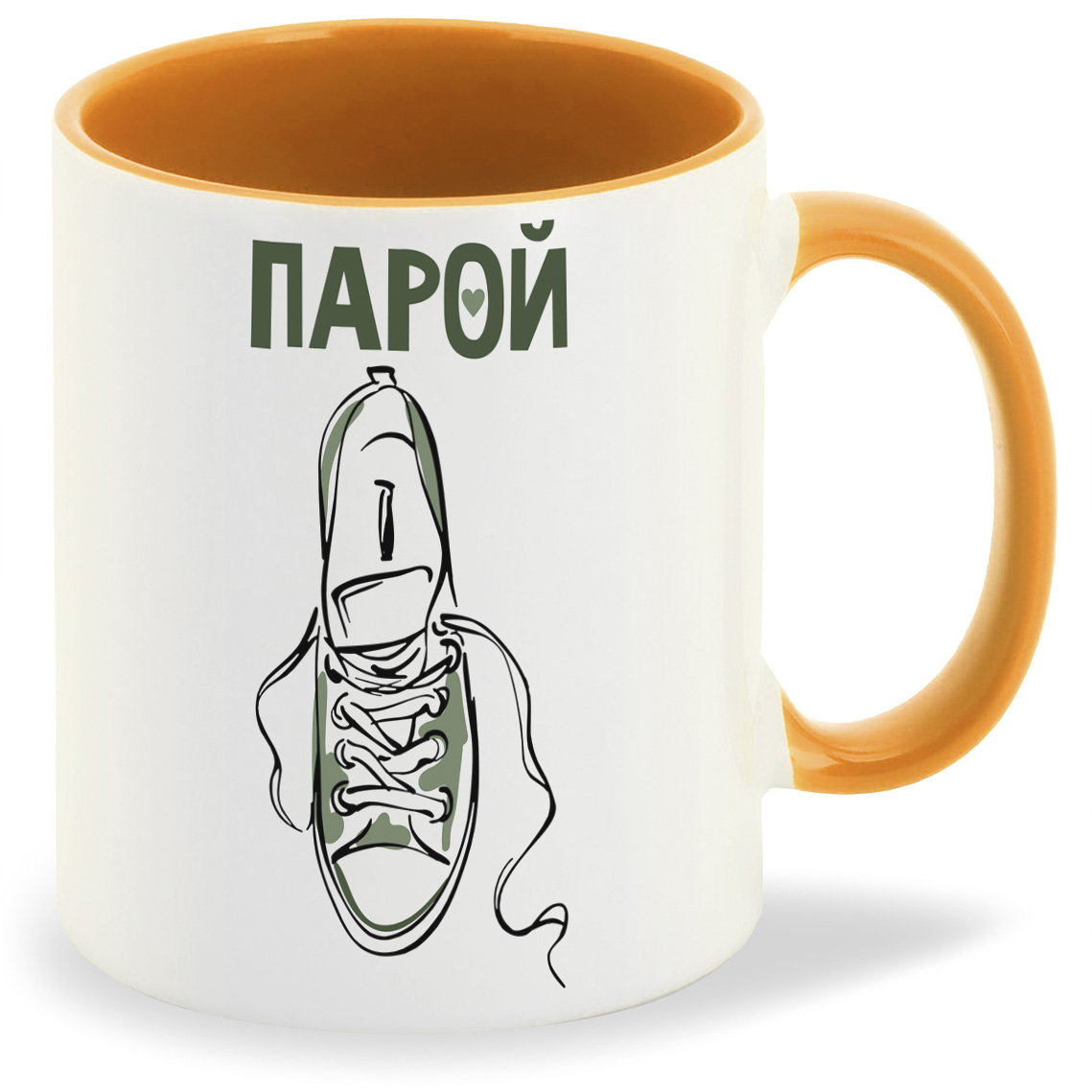 

Кружка CoolPodarok Ходим парой, Ходим парой