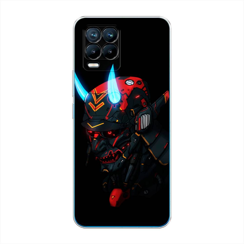 

Чехол Awog на Realme 8/8 Pro "Неоновый самурай", Разноцветный, 255550-6