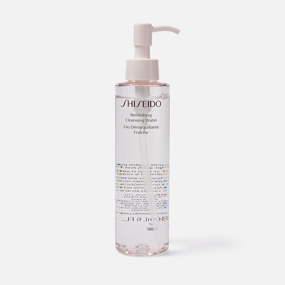 Вода для лица Shiseido Generic Skincare Refreshing Cleansing Water, очищающая, 180 мл juyou anti acne pigementation cosmeceutical hyaluronic acid plant extract face skincare facial mask