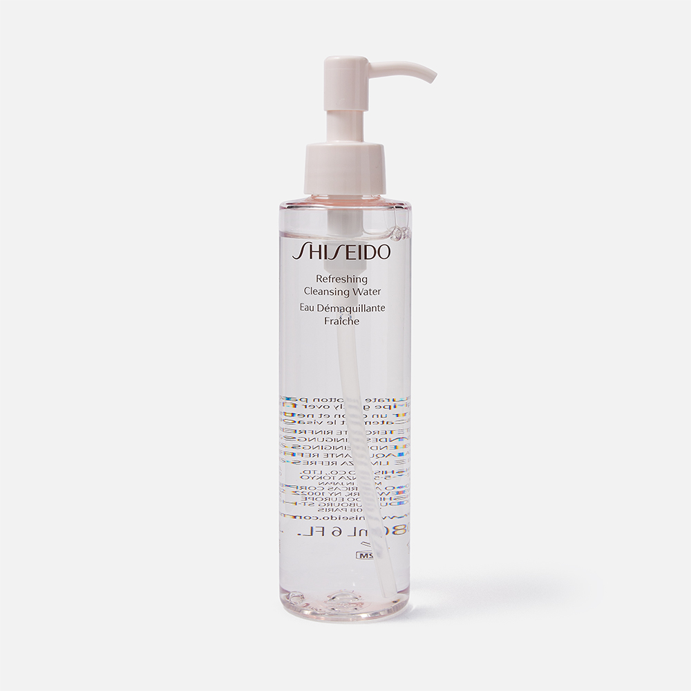 Вода для лица Shiseido Generic Skincare Refreshing Cleansing Water, очищающая, 180 мл тоник revolution skincare успокаивающий увлажняющий cica tonic 200 мл