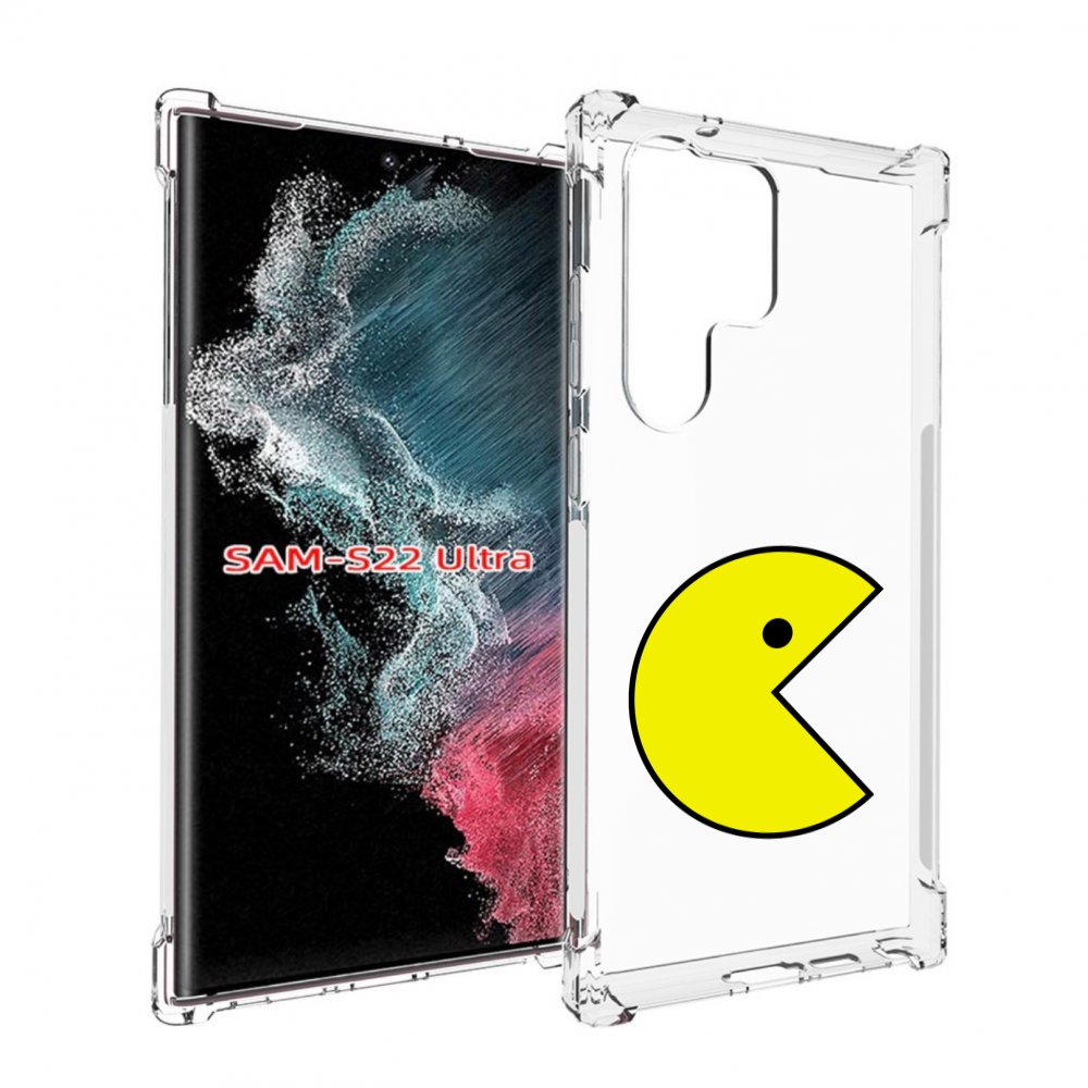 

Чехол MyPads pacman для Samsung Galaxy S23 Ultra, Прозрачный, Tocco