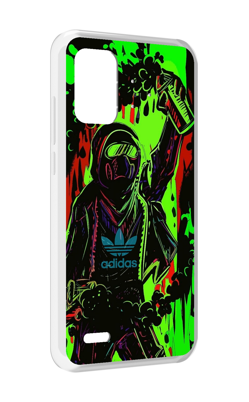 

Чехол MyPads мужчина в красках адидас для UMIDIGI Bison Pro, Прозрачный, Tocco