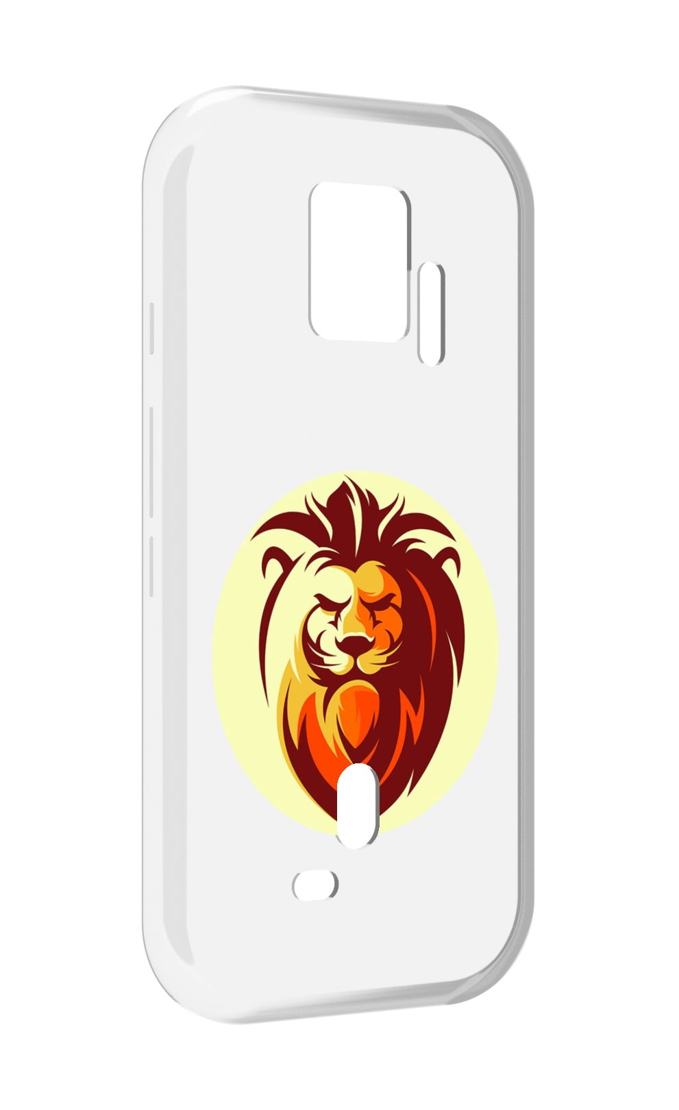 Чехол MyPads Картинка-Лев для ZTE Nubia Red Magic 7S Pro
