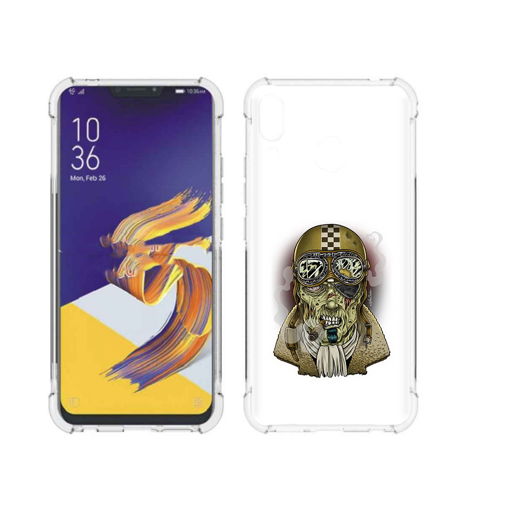

Чехол MyPads Tocco для Asus ZenFone 5 военный зомби, Прозрачный, Tocco