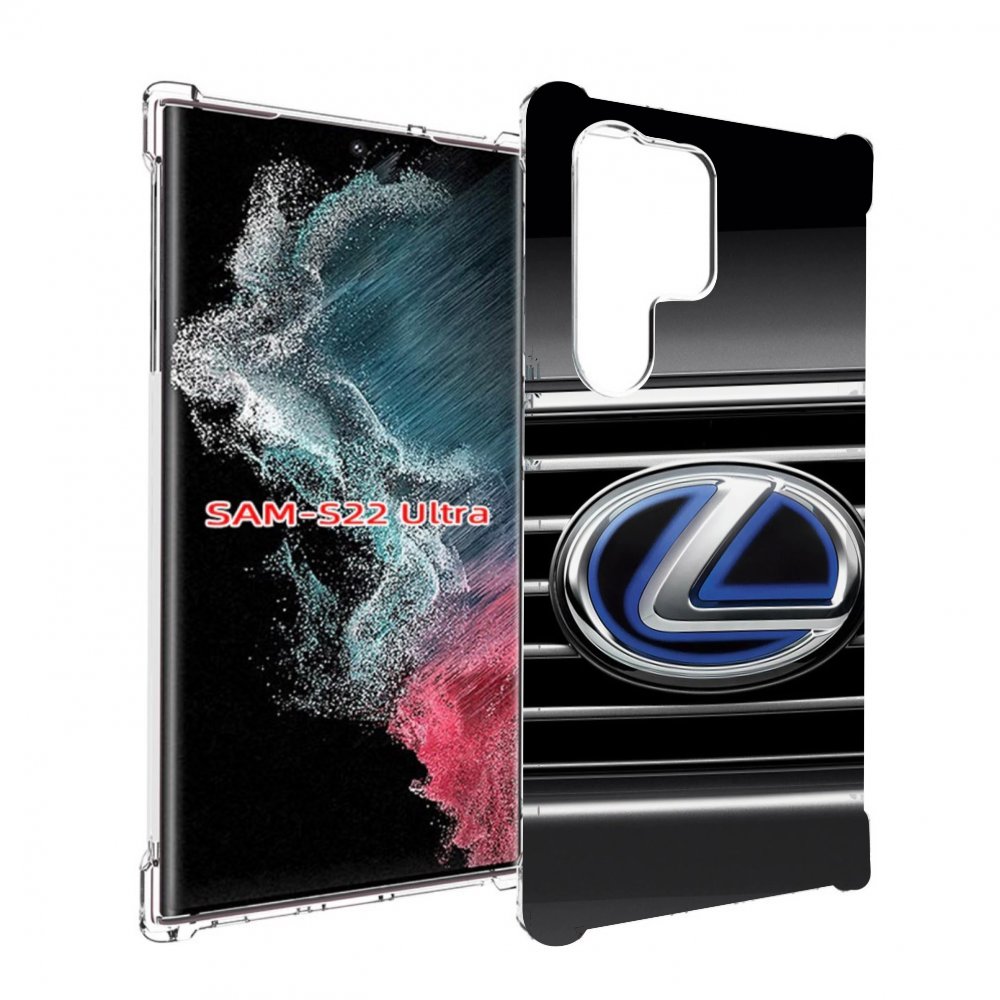 

Чехол MyPads lexus-2 для Samsung Galaxy S23 Ultra, Прозрачный, Tocco