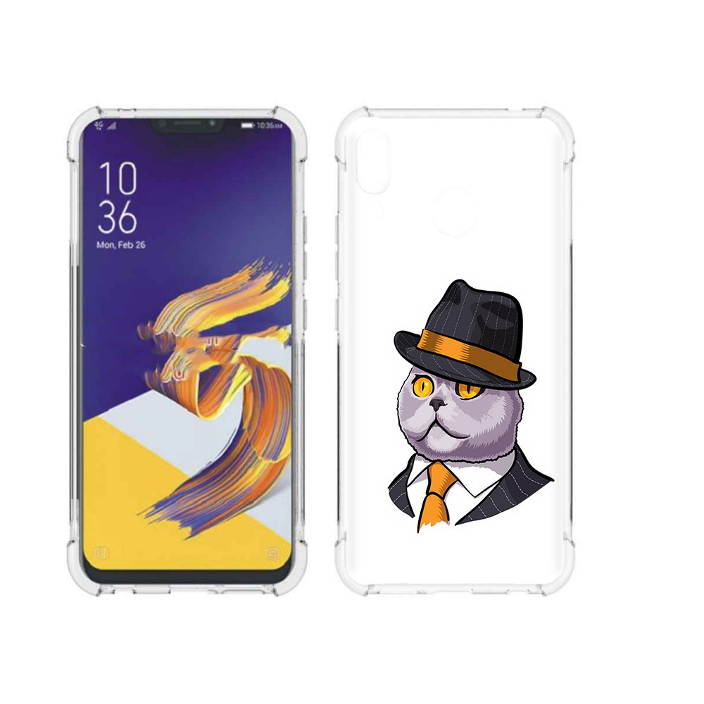 

Чехол MyPads Tocco для Asus ZenFone 5 британец, Прозрачный, Tocco